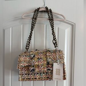 NWT Kooreloo Tweed Chain Bag